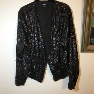New Year Sequin Cover Up